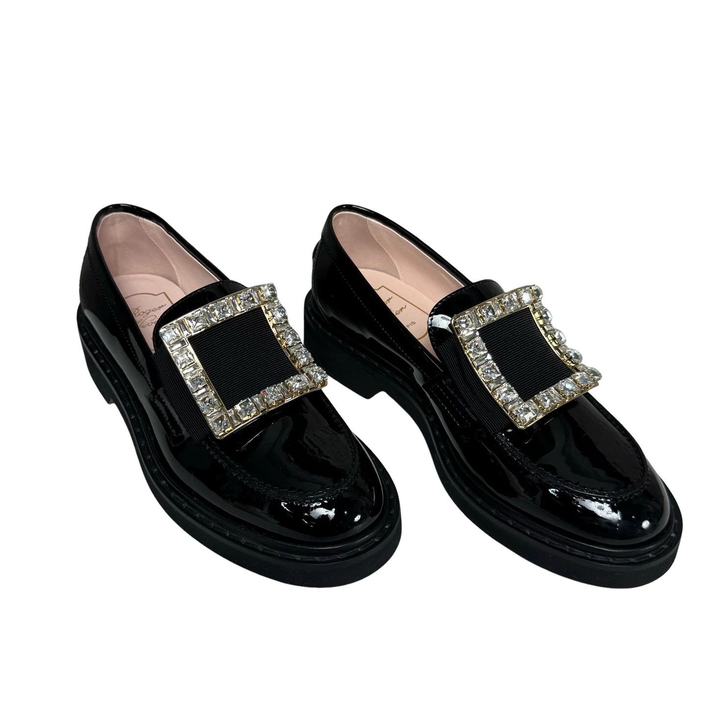 Roger Vivier Roger Vivier Crystal Buckle Loafers Size 36.5 Size US 6.5 / IT 36.5 - 1 Thumbnail