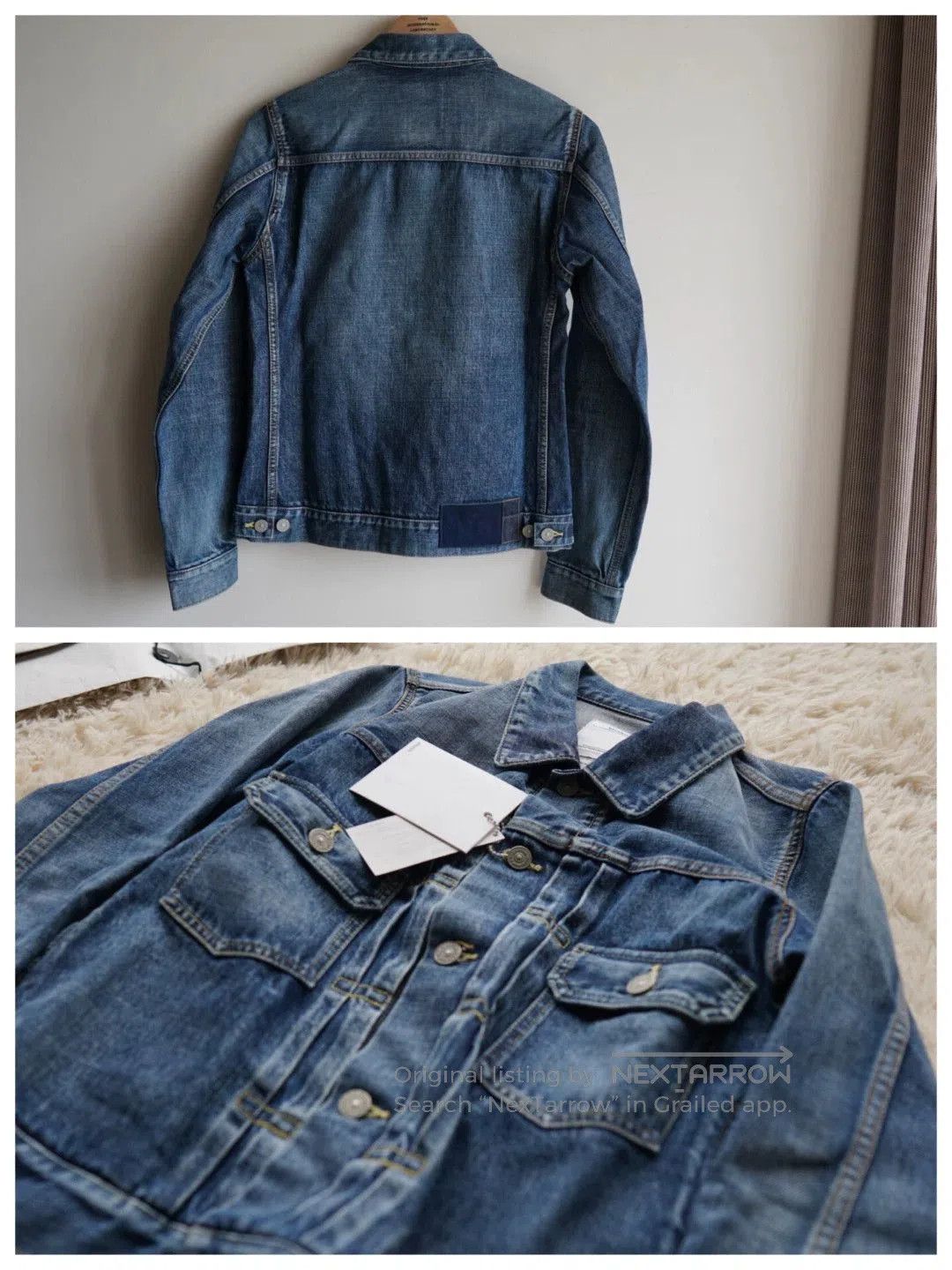 Visvim Blue Denim Jacket - Size S. Size US S / EU 44-46 / 1 - 3 Thumbnail