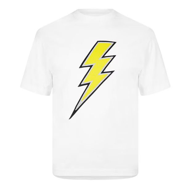 image of Neil Barrett O1G2R1Mq0424 T-Shirts In White, Men's (Size Medium)