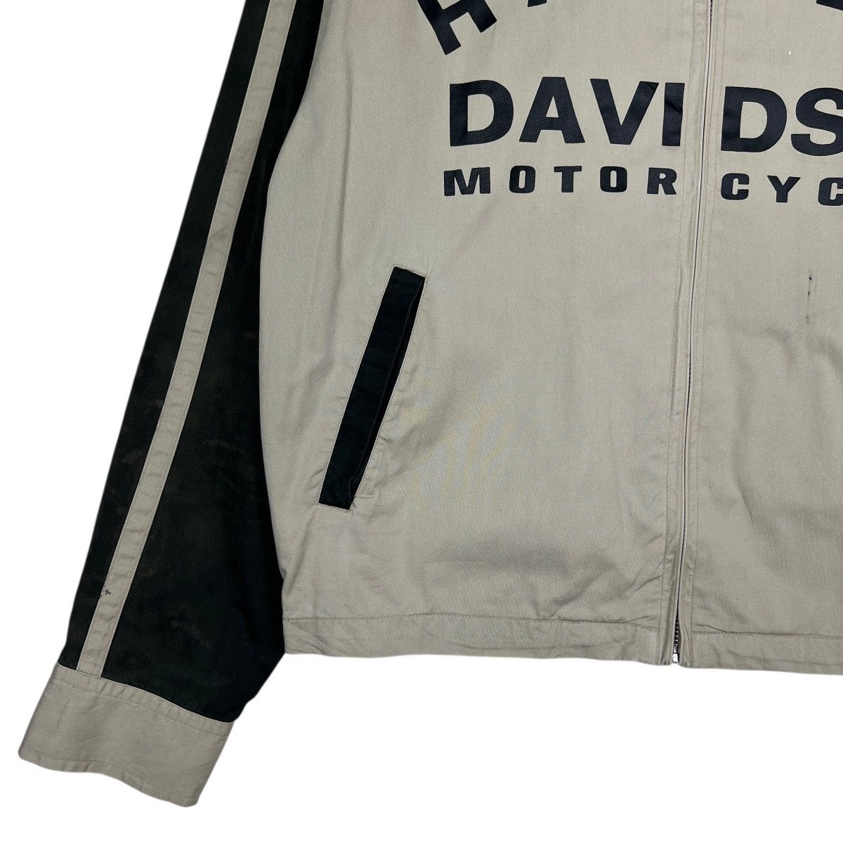 Harley Davidson 🔥 Vintage Harley Davidson MotorCycles Moto Racer Jacket Size US L / EU 52-54 / 3 - 5 Thumbnail