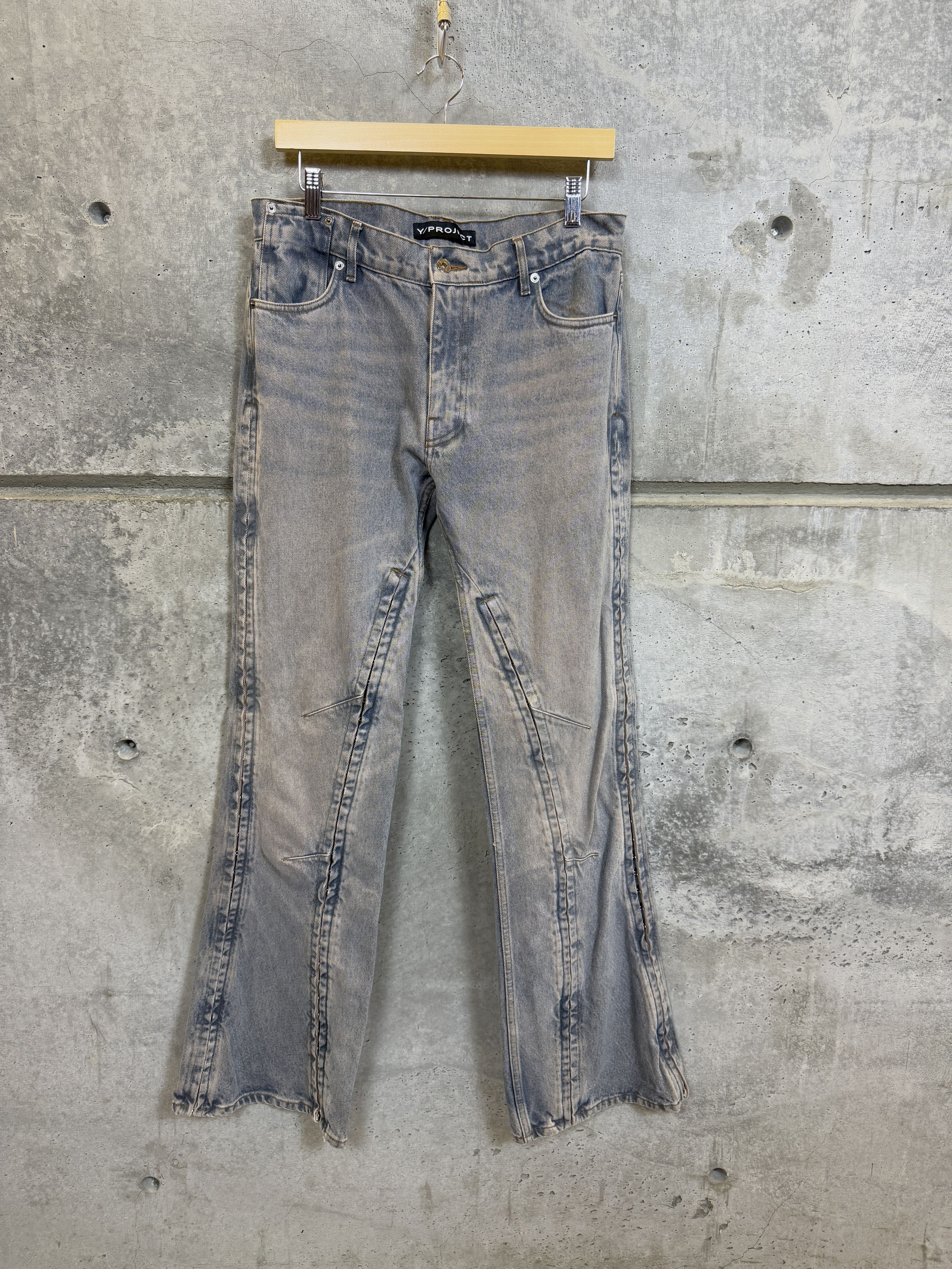 Y/Project $820 Y/Project Hook and Eye Slim Jeans Size US 29 - 5 Thumbnail