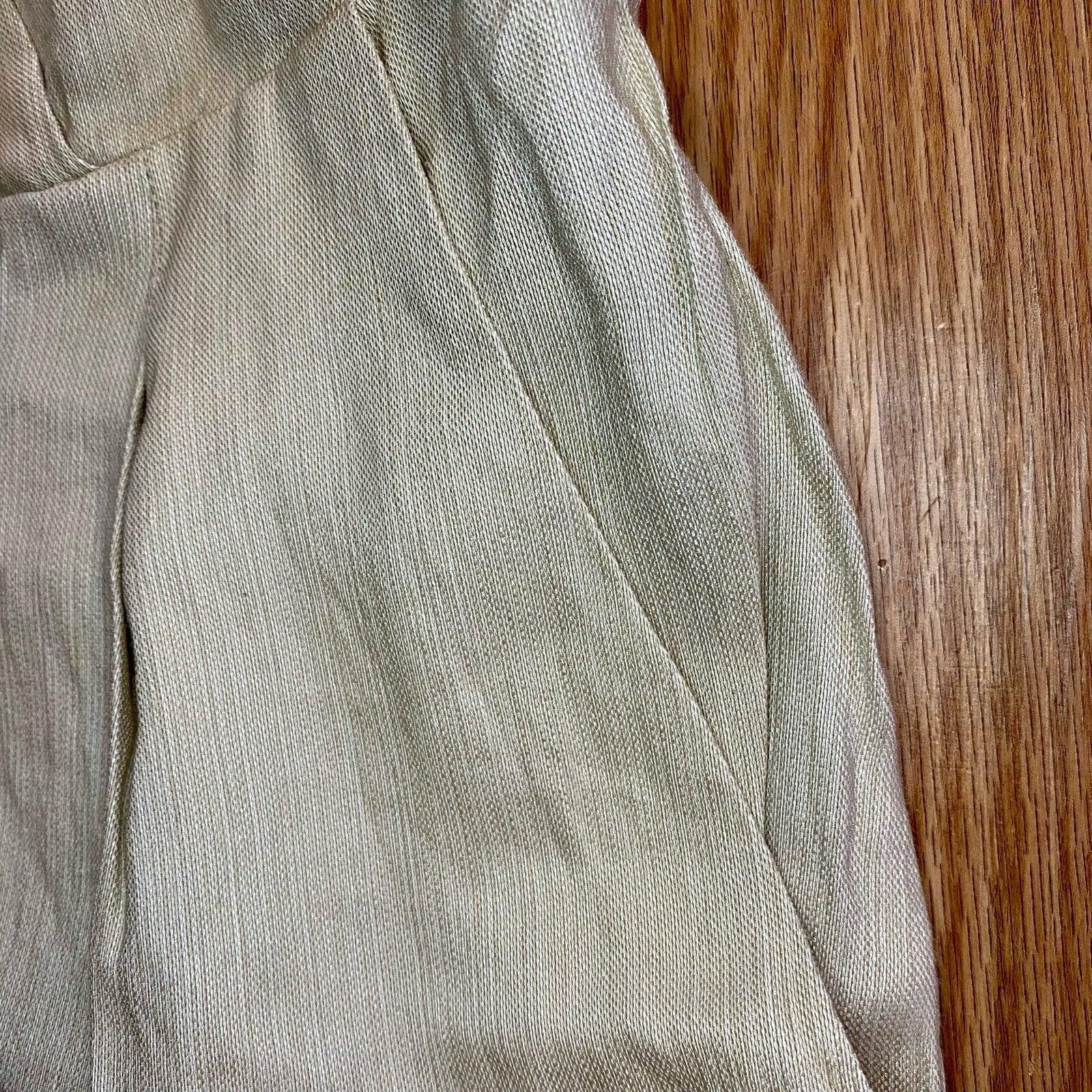 Other Antonio Melani Tan Sleeveless Wide Leg Jumpsuit Womens 12 Size XL / US 12-14 / IT 48-50 - 5 Thumbnail