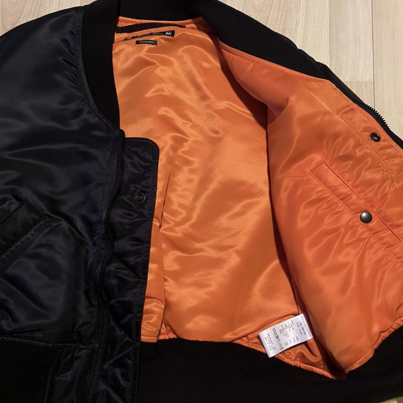 Sasquatchfabrix Short Length MA-1 Bomber Jacket Size US L / EU 52-54 / 3 - 10 Thumbnail