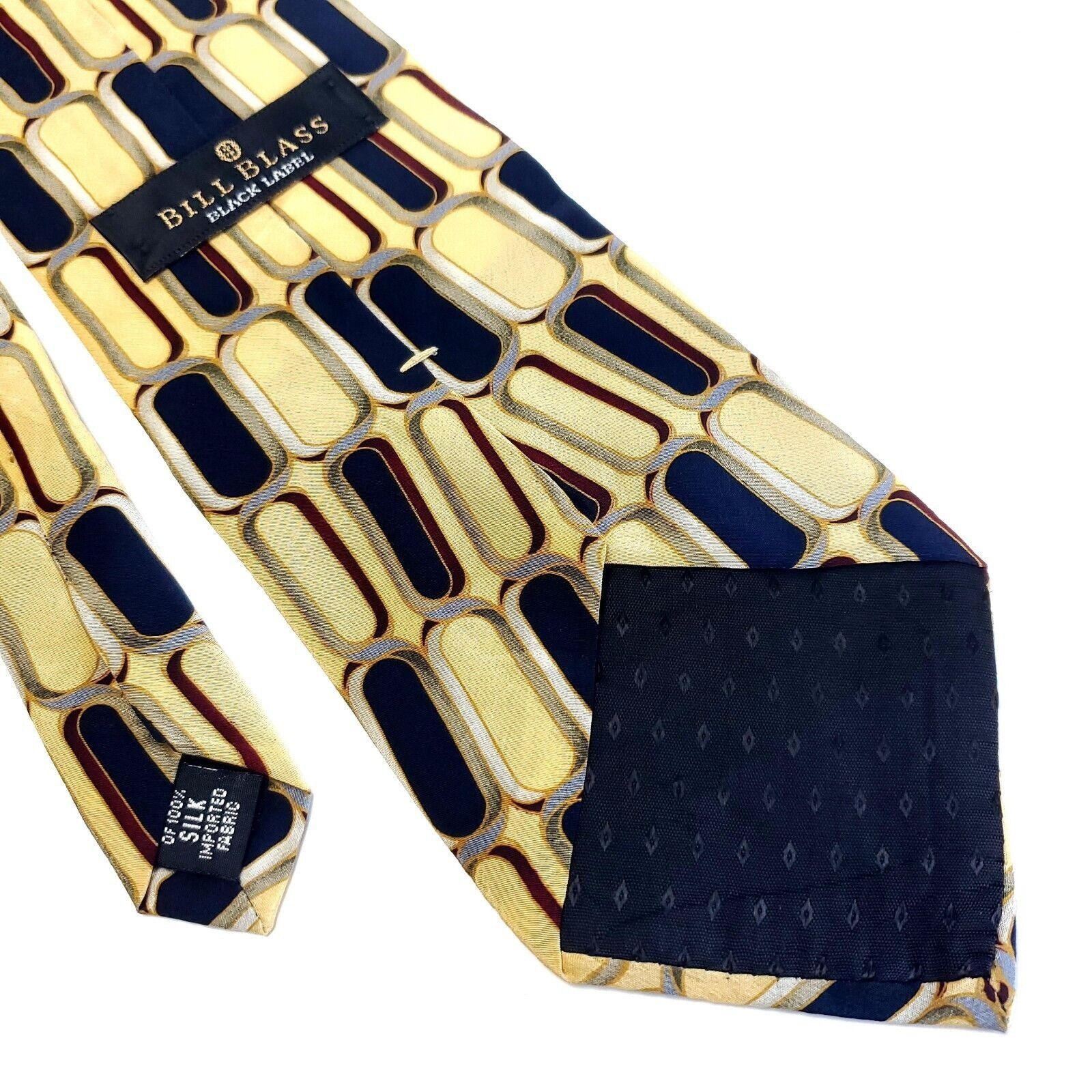 Bill Blass Bill Blass Black Label Yellow Print Abstract Print Short Wid Size ONE SIZE - 5 Thumbnail
