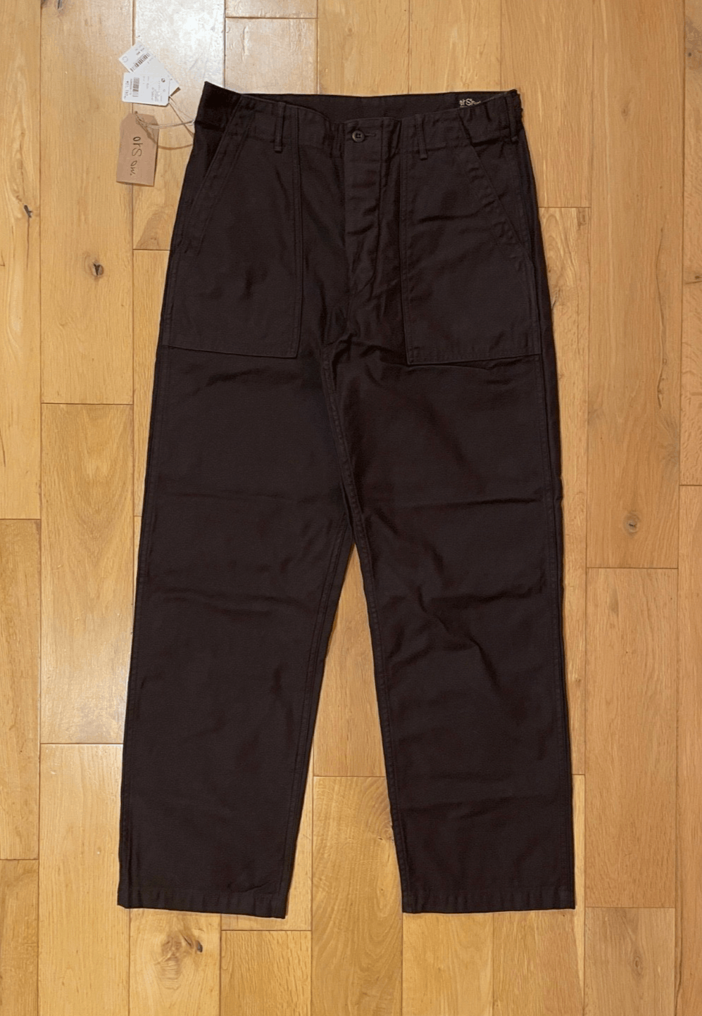 Orslow orSlow Regular Fit US Army Fatigue Pants Black Size 3 Size US 34 / EU 50 - 1 Thumbnail