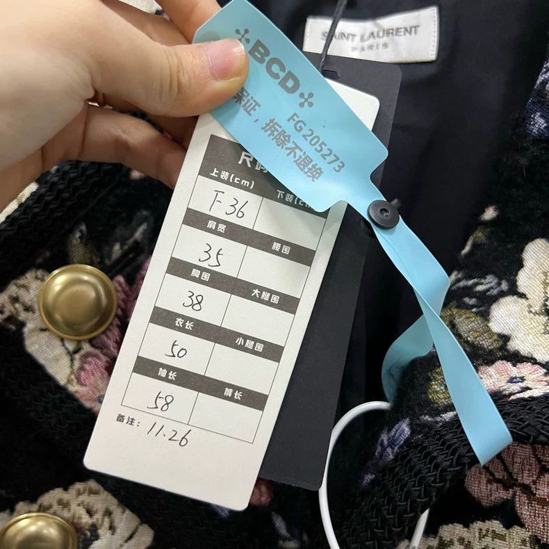 Yves Saint Laurent saint Laurent Floral full print jacket 2501-Nextarrow Size XS / US 0-2 / IT 36-38 - 5 Thumbnail