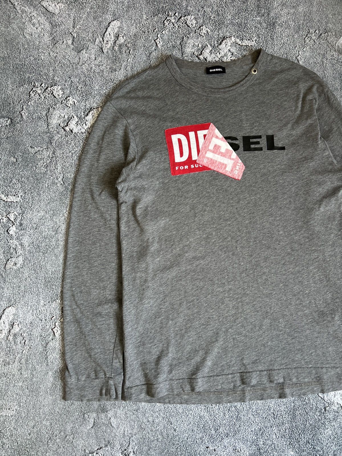 Diesel Diesel long sleeve big logo Size US S / EU 44-46 / 1 - 3 Thumbnail