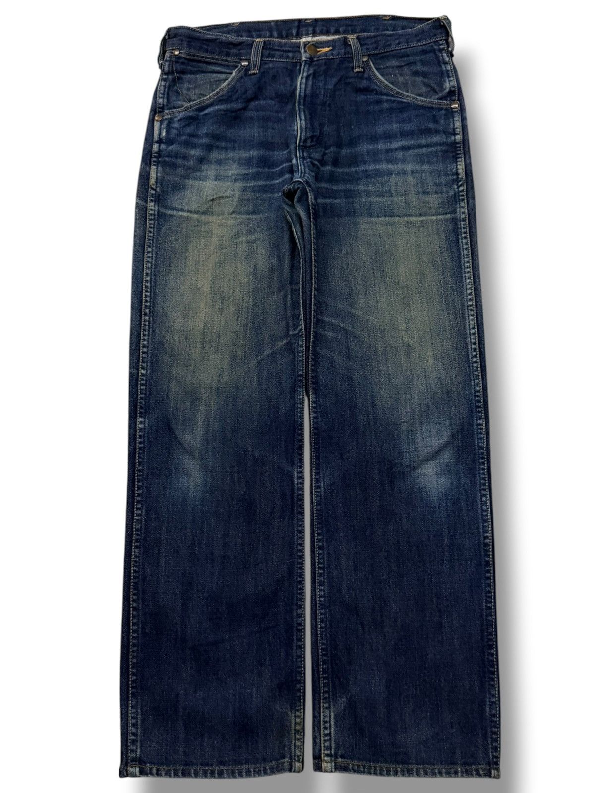 Wrangler Vintage Wrangler Japan Denim Jeans | Vintage Indigo Fade W31 Size US 31 - 2 Thumbnail