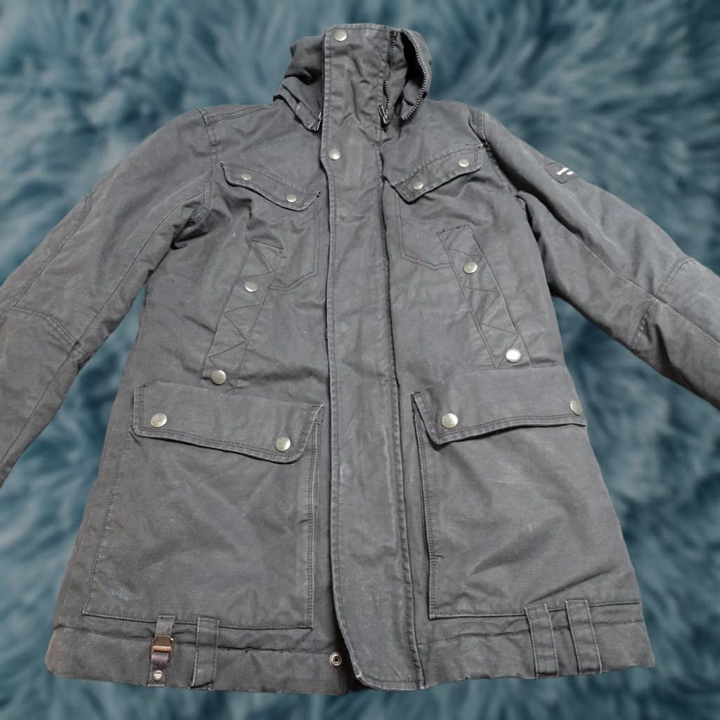 Diesel Diesel Jacket Black Canvas Heavy Weight Thick Size Medium Mens Size US M / EU 48-50 / 2 - 1 Thumbnail