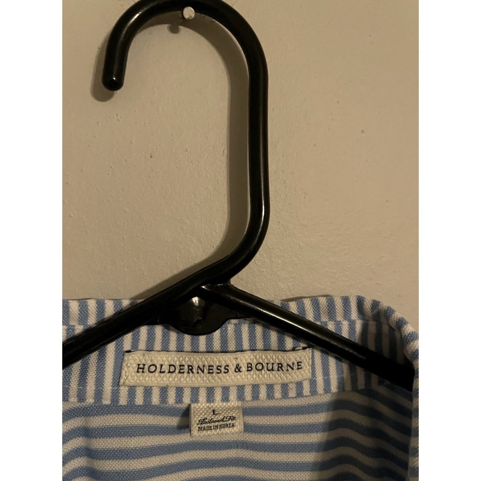 Vintage Holderness & Bourne National Golf Links of America Polo Shirt Men's Large Blue Size US L / EU 52-54 / 3 - 3 Thumbnail