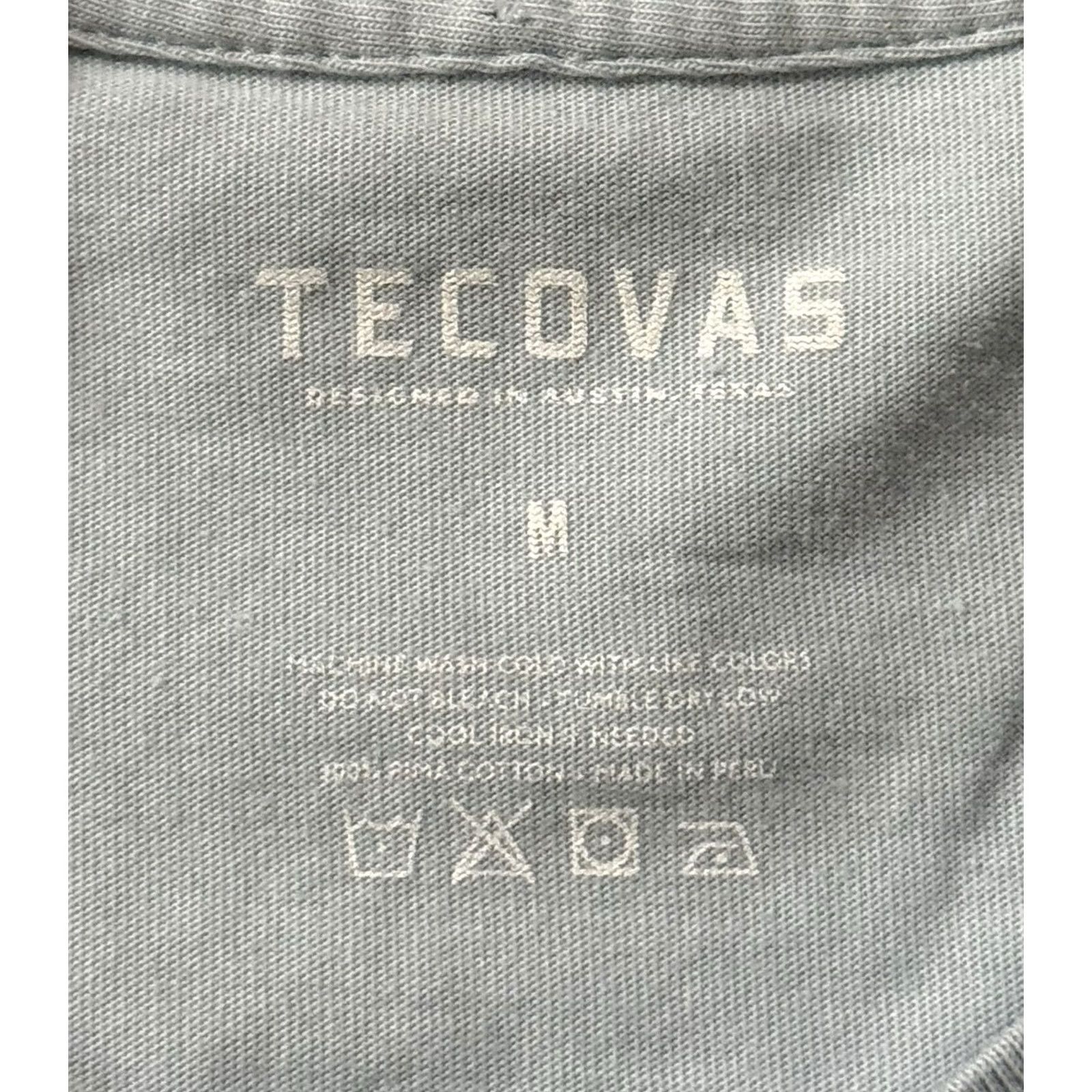 Tecovas Tecovas SoCo Rodeo Shirt Medium M Blue Cotton Graphic Print Western Cowboy Logo T-Shirt Mens Size US M / EU 48-50 / 2 - 7 Thumbnail