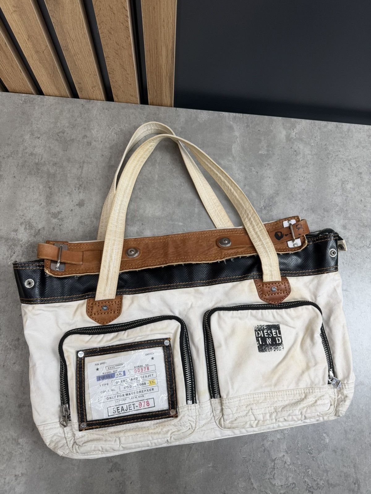 Diesel Vintage Diesel Archive Overboard Seajet Bag Unisex Size ONE SIZE - 15 Thumbnail