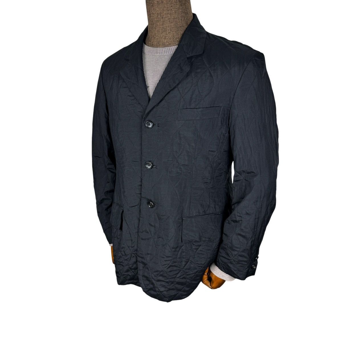 Yohji Yamamoto 🌟Y’S FOR MEN RED LABEL QUILTED BLAZER COAT Size US M / EU 48-50 / 2 - 3 Thumbnail