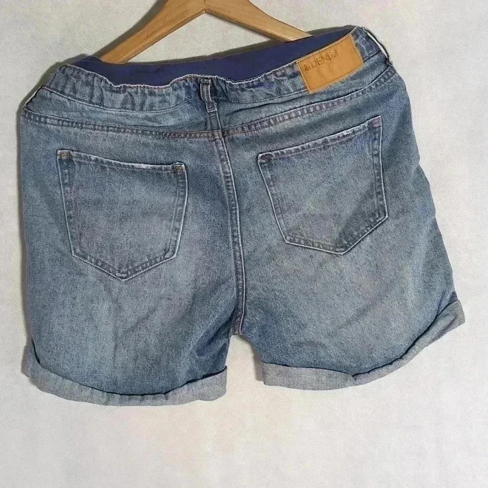 H&M H&M & Denim Distressed cut off Shorts Sz8 Size 30" / US 8 / IT 44 - 5 Thumbnail