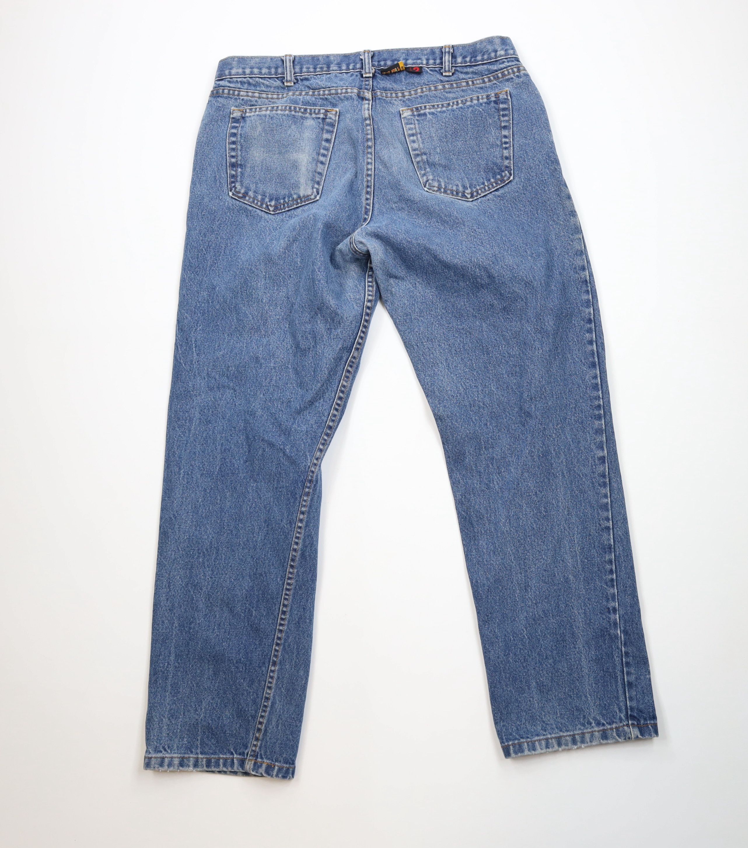 Vintage Vintage Streetwear Fire Flame Resistant Wide Leg Jeans Size US 38 / EU 54 - 11 Thumbnail
