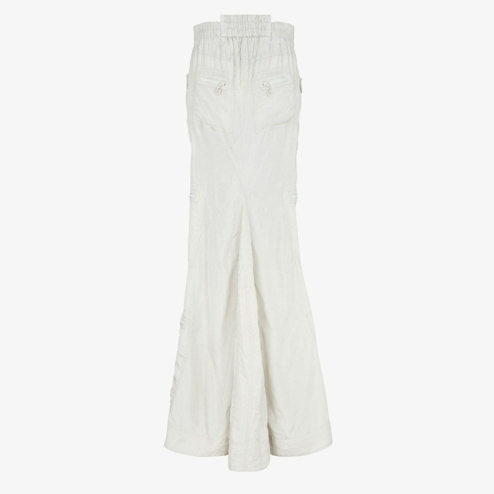 Fendi o1loc1c0824 Skirt in White Size 34" / US 12 / IT 48 - 2 Thumbnail