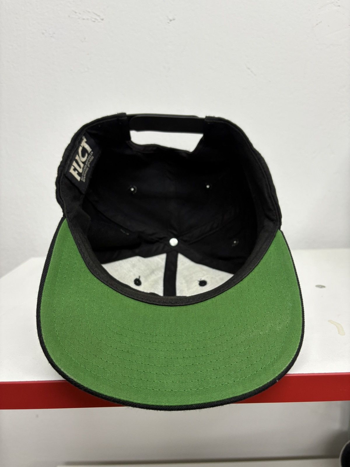 FUCT VINTAGE FUCT OG LOGO SNAPBACK GREEN/BLACK Size ONE SIZE - 6 Thumbnail