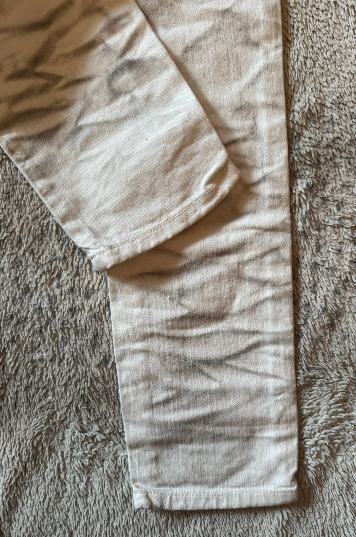 John Galliano Galliano Vintage Y2K Dirty Fade Skinny Jeans size 26 Size 26" / US 2 / IT 38 - 4 Thumbnail