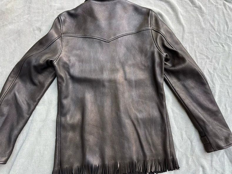 The Real McCoy's The REAL McCOY'S Fringed Deerhide Leather Jacket发布成功 Size US S / EU 44-46 / 1 - 8 Thumbnail
