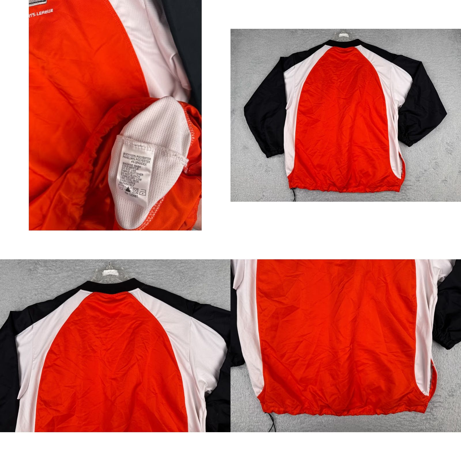 Vintage Booombah Sweater Men’s 1/4 Zip Pullover Adult XL Red Size US XL / EU 56 / 4 - 9 Thumbnail