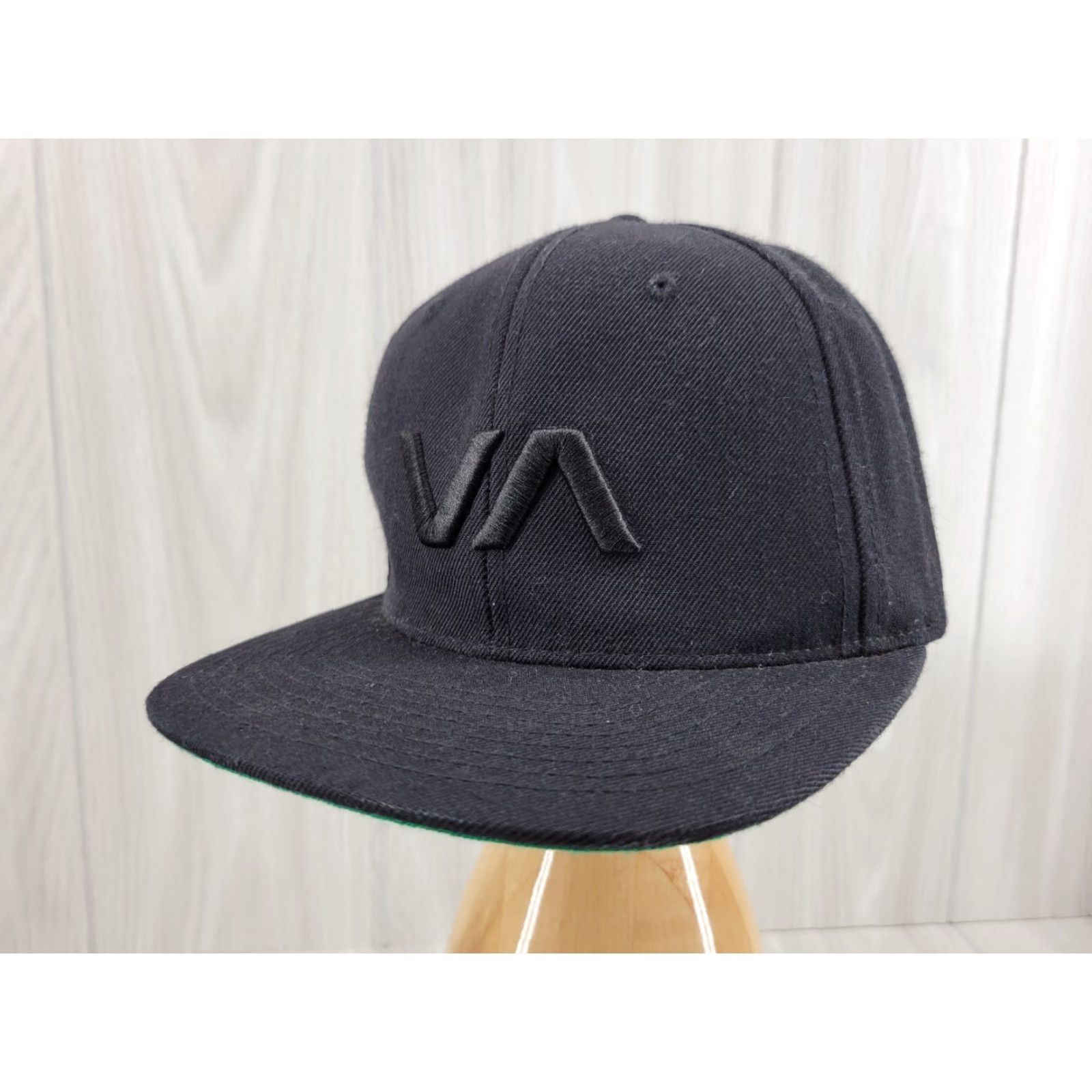 RVCA RVCA Hat Cap Black Snapback Men Adjustable Black Snapback Cap Size ONE SIZE - 2 Thumbnail