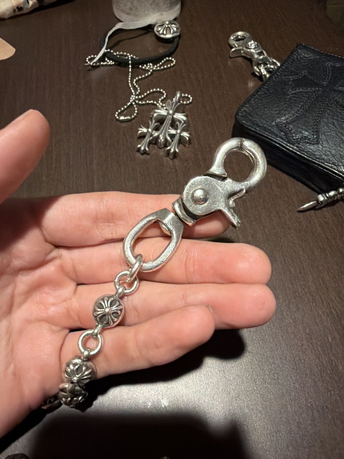 Chrome Hearts Chrome hearts 24 inch cross ball wallet chain Size ONE SIZE - 10 Thumbnail