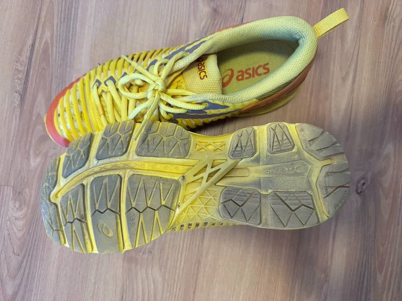 Kiko Kostadinov KIKO KOSTADINOV Asics Yellow Sports Shoes 2505-Nextarrow Size US 6 / EU 39 - 3 Thumbnail
