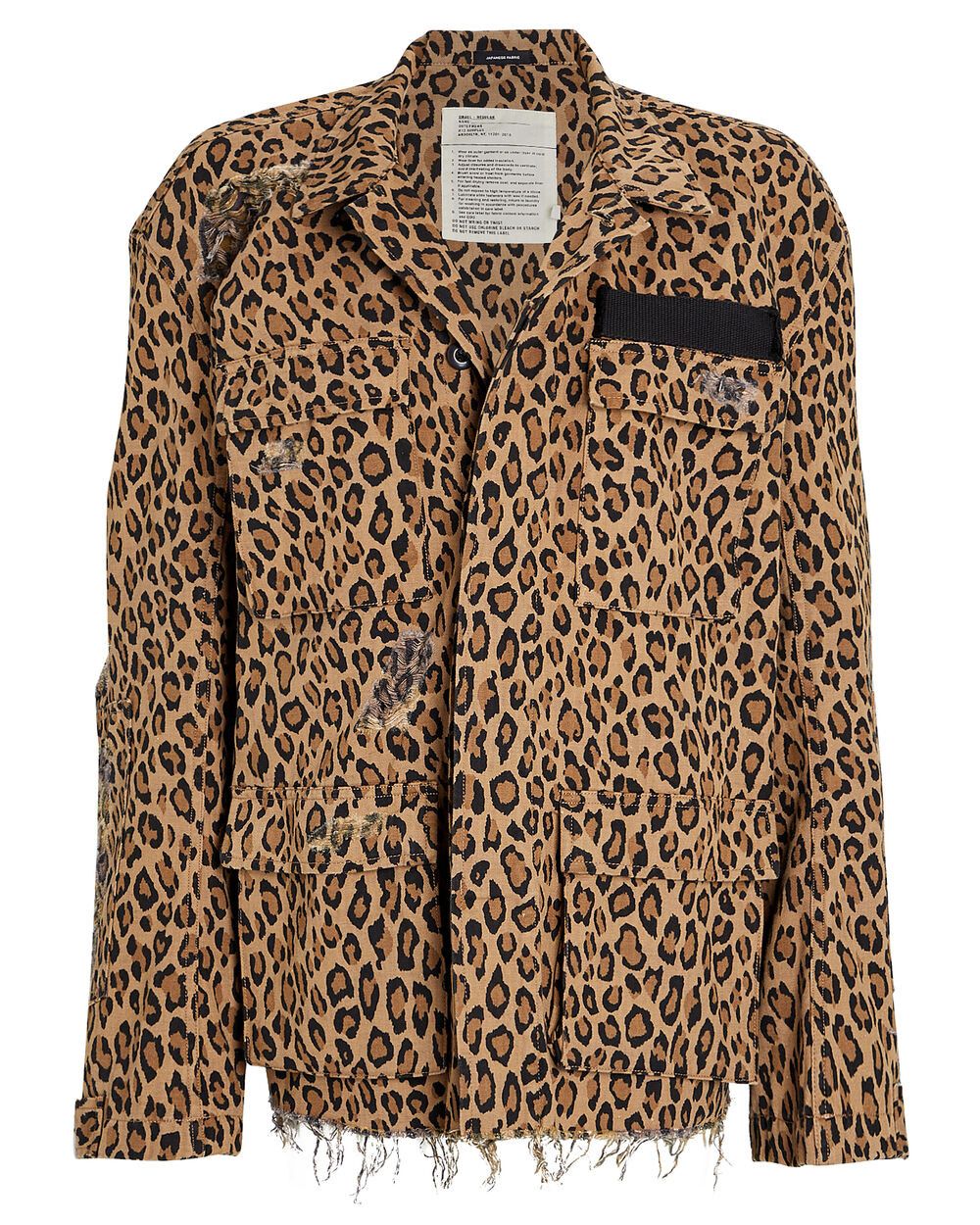 R13 r13 SHREDDED ANIMAL PRINT JACKET Size US S / EU 44-46 / 1 - 1 Thumbnail