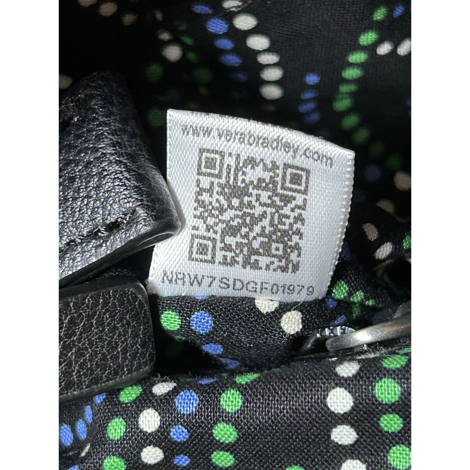 Vera Bradley Vera Bradley Kiev Paisley Convert Purse Tote Leather Trim Size ONE SIZE - 9 Thumbnail