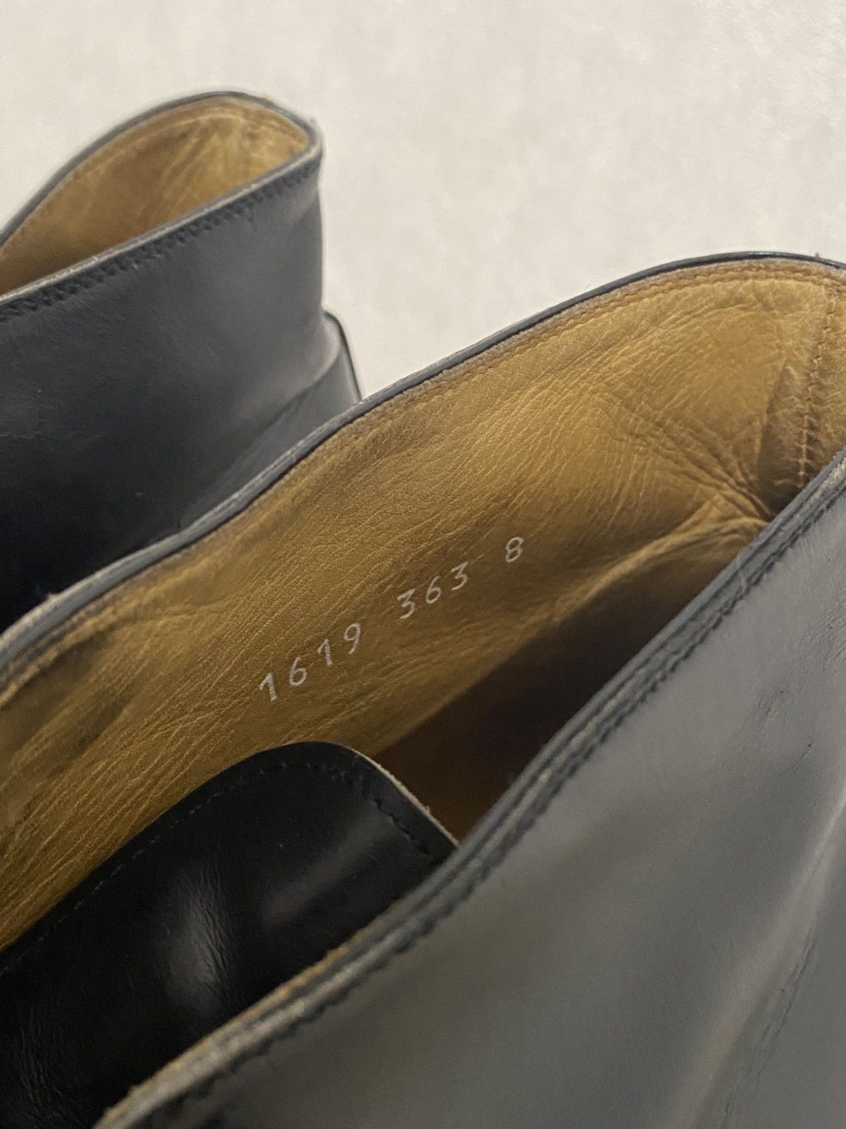 Giorgio Armani Giorgio Armani Vintage Black Leather Boots Size 8 / 42 Size US 9 / EU 42 - 3 Thumbnail