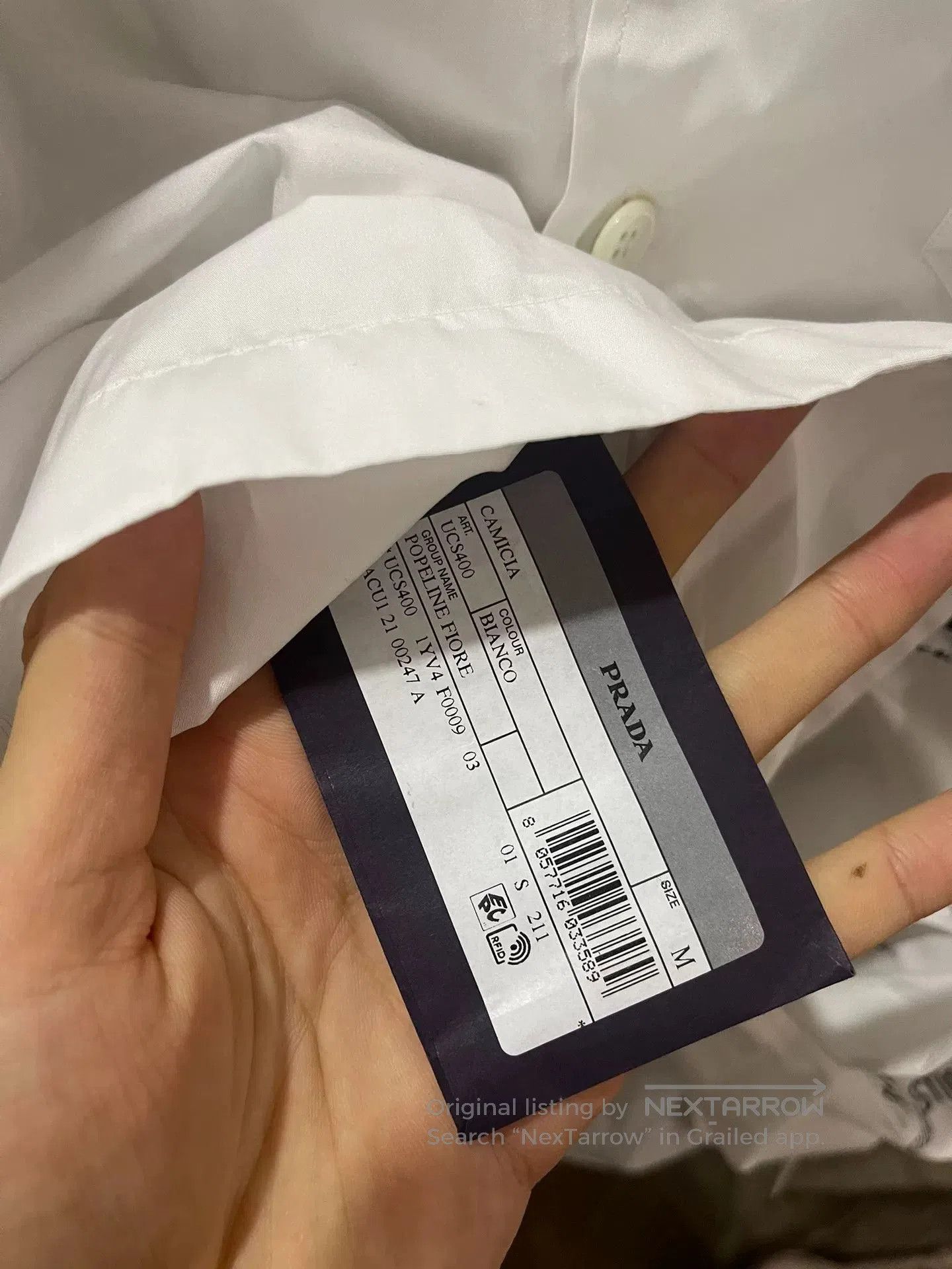 Prada prada by raf simons short sleeve shirt. Size US M / EU 48-50 / 2 - 7 Thumbnail
