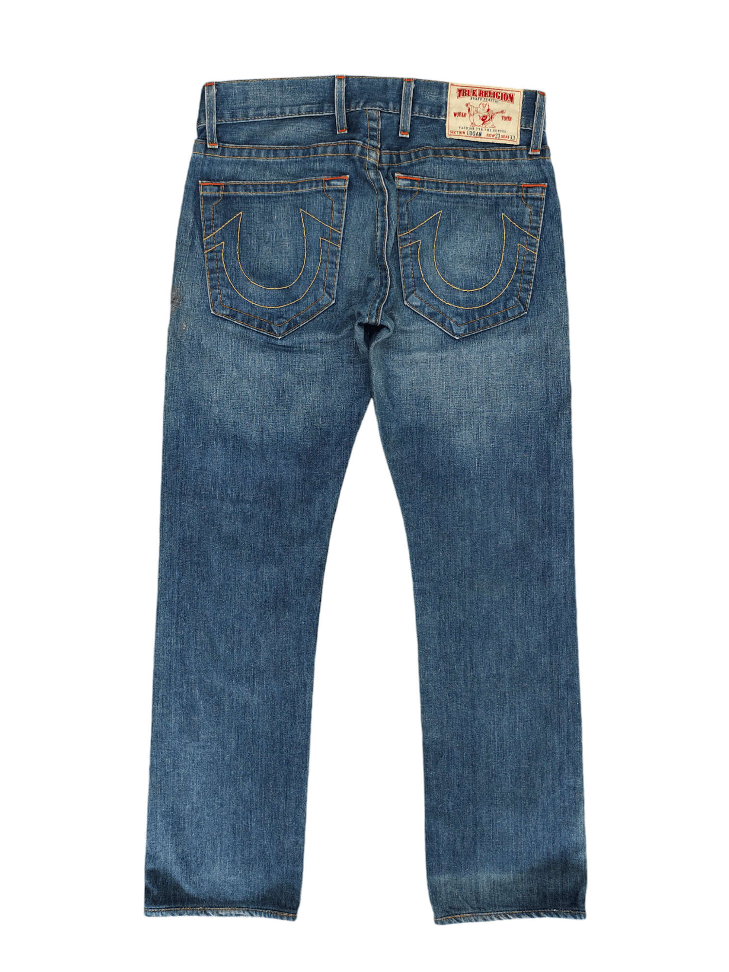 True Religion Vintage Y2k True Religion Logan Denim Jeans Size US 34 / EU 50 - 1 Thumbnail