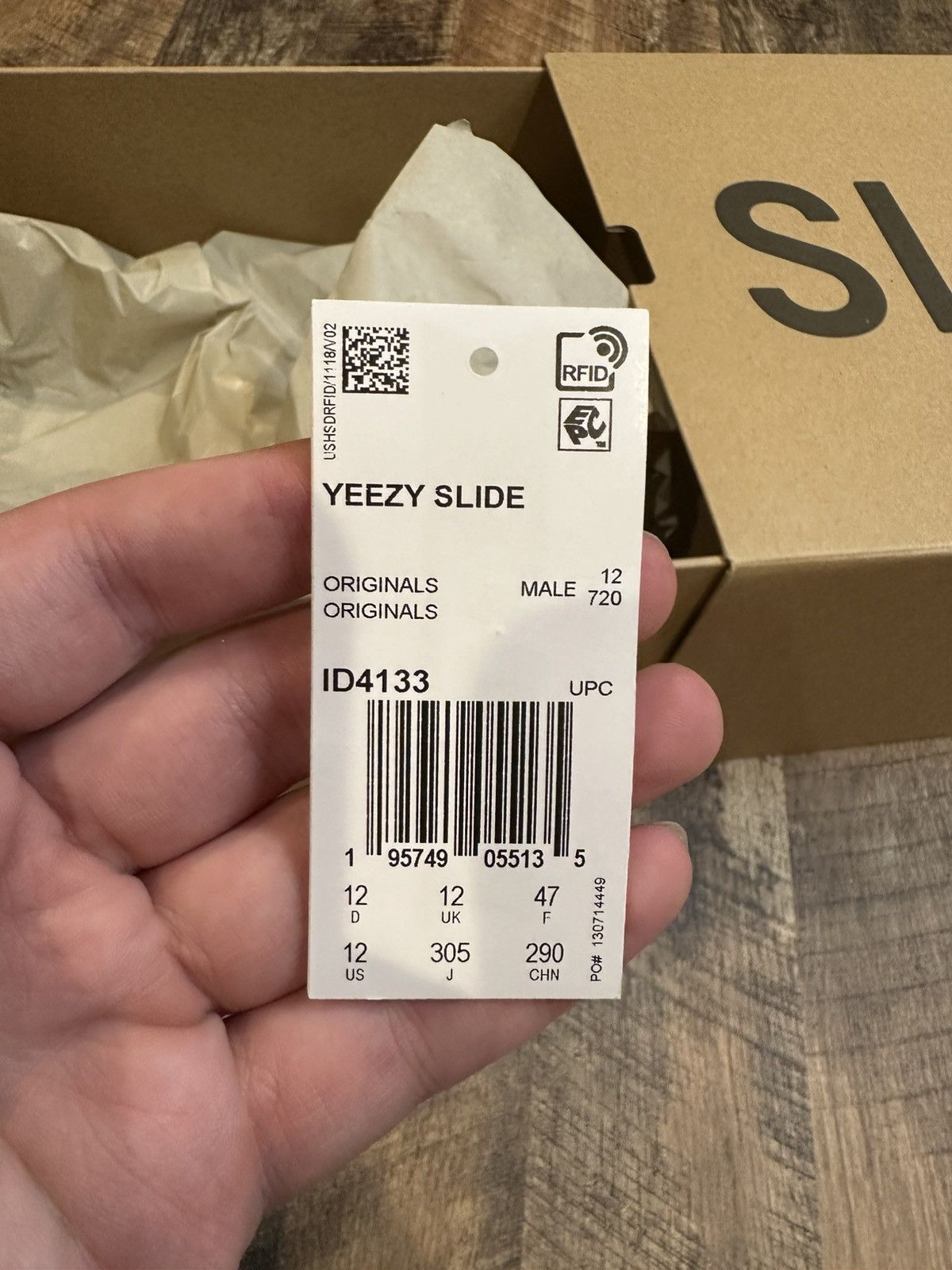 Adidas Adidas Yeezy Slides ‘Azure’ 2023 Size 12 Brand New YZY Size US 12 / EU 45 - 8 Thumbnail