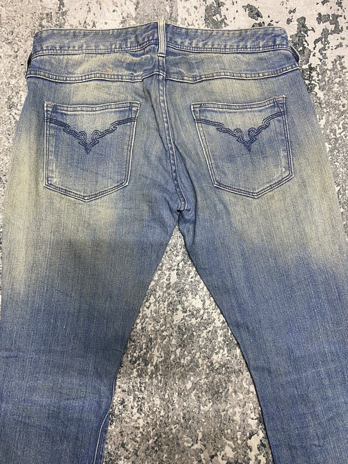 Japanese Brand Japanese Brand Cook Jeans Distressed Denim Jeans Size US 34 / EU 50 - 5 Thumbnail