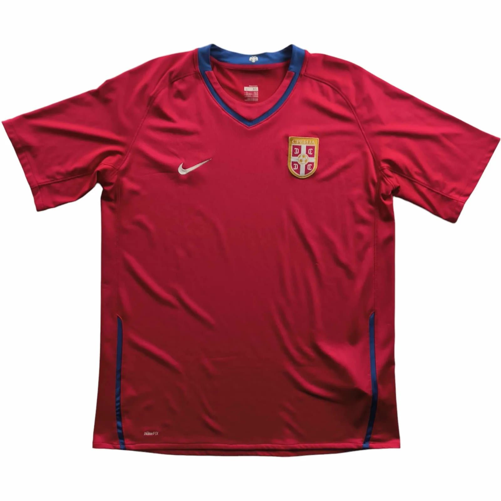 Nike Serbia 2008-10 Nike home football jersey size XL Size US XL / EU 56 / 4 - 1 Thumbnail