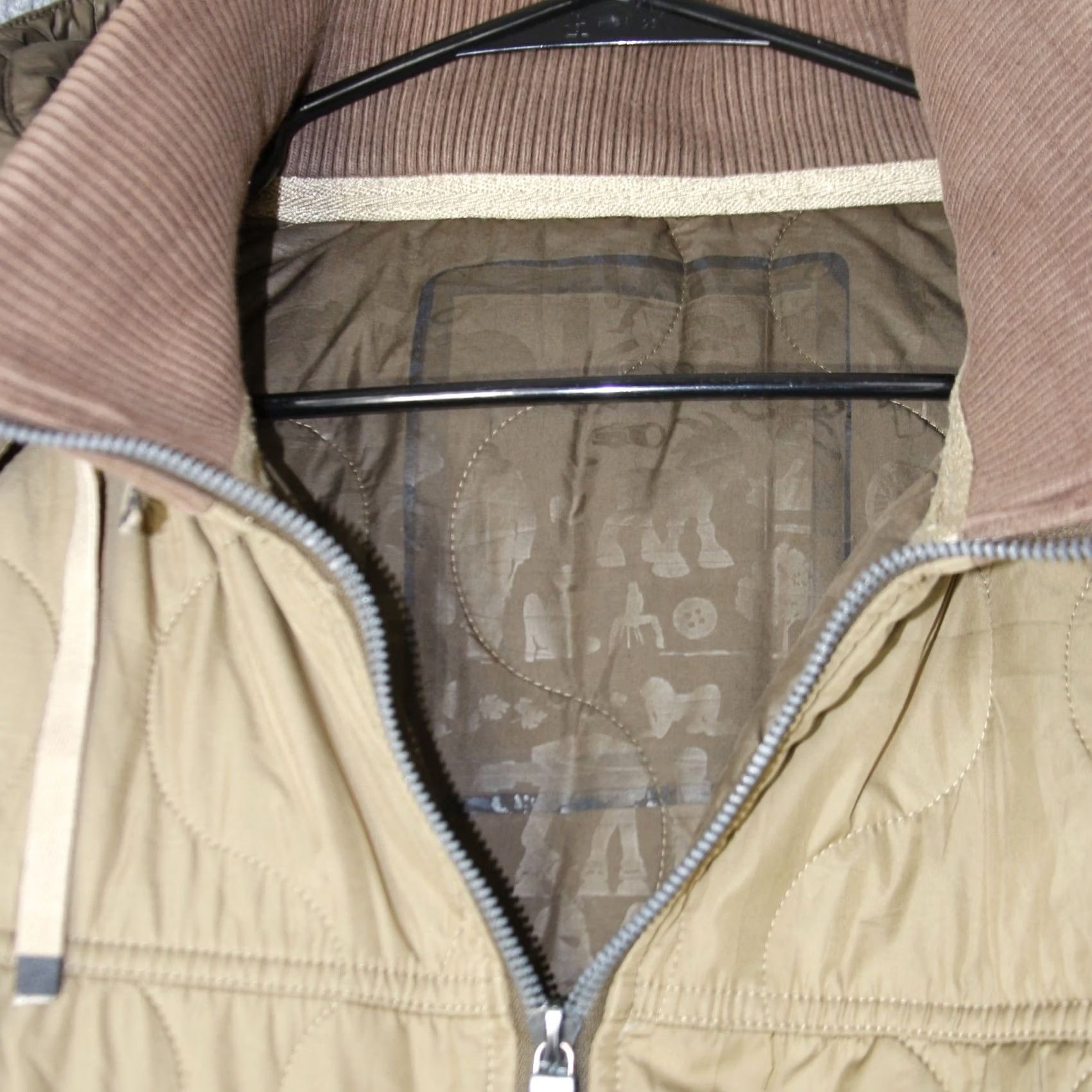 Prana Prana Quilted Jacket Mens XL Tan Hooded Zip Puffer Techwear Primaloft Scapegoat Size US XL / EU 56 / 4 - 5 Thumbnail