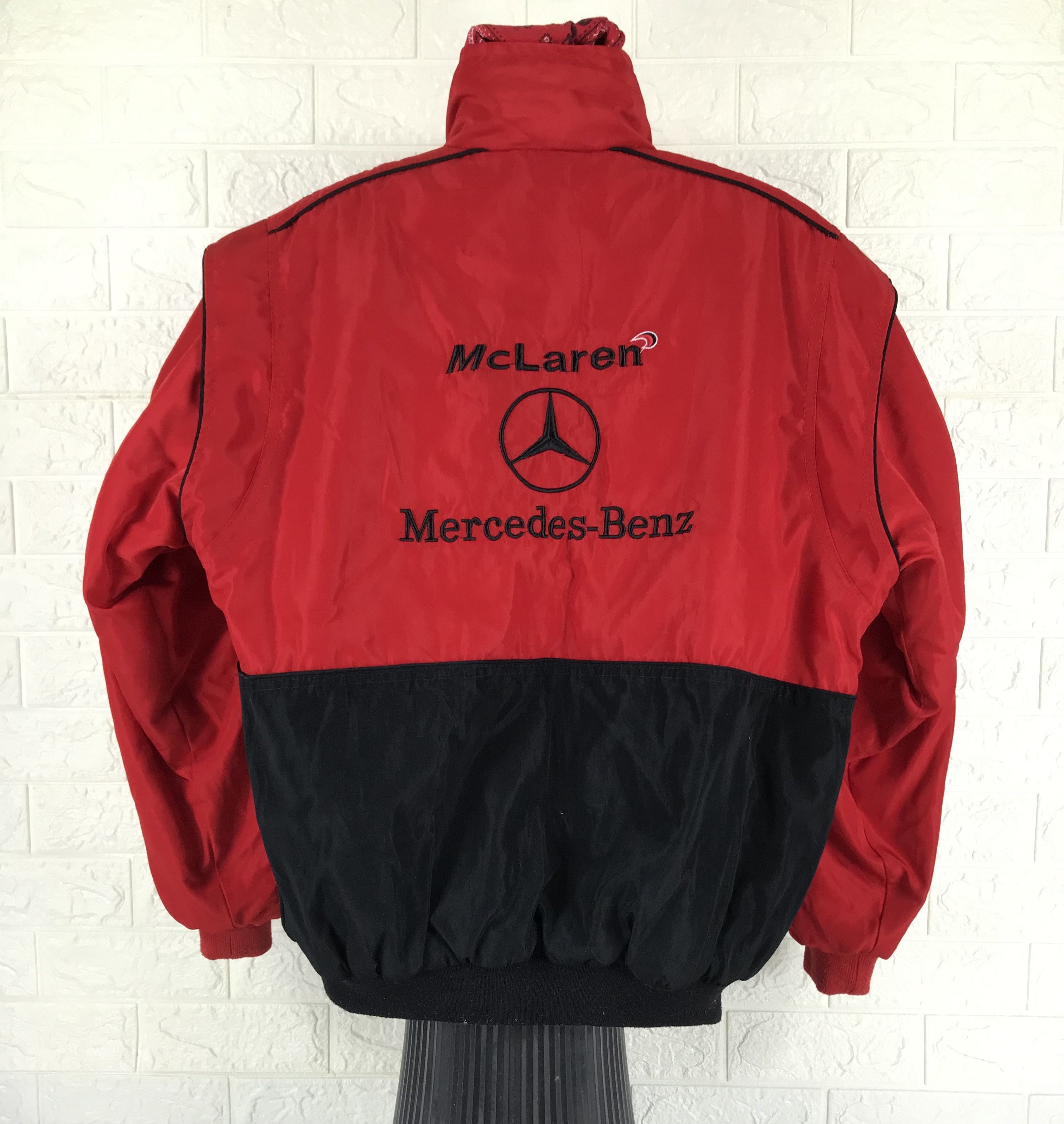 Mercedes-Benz Vintage Mercedes-Benz McLaren F1 Racing Jacket Size US XL / EU 56 / 4 - 4 Thumbnail
