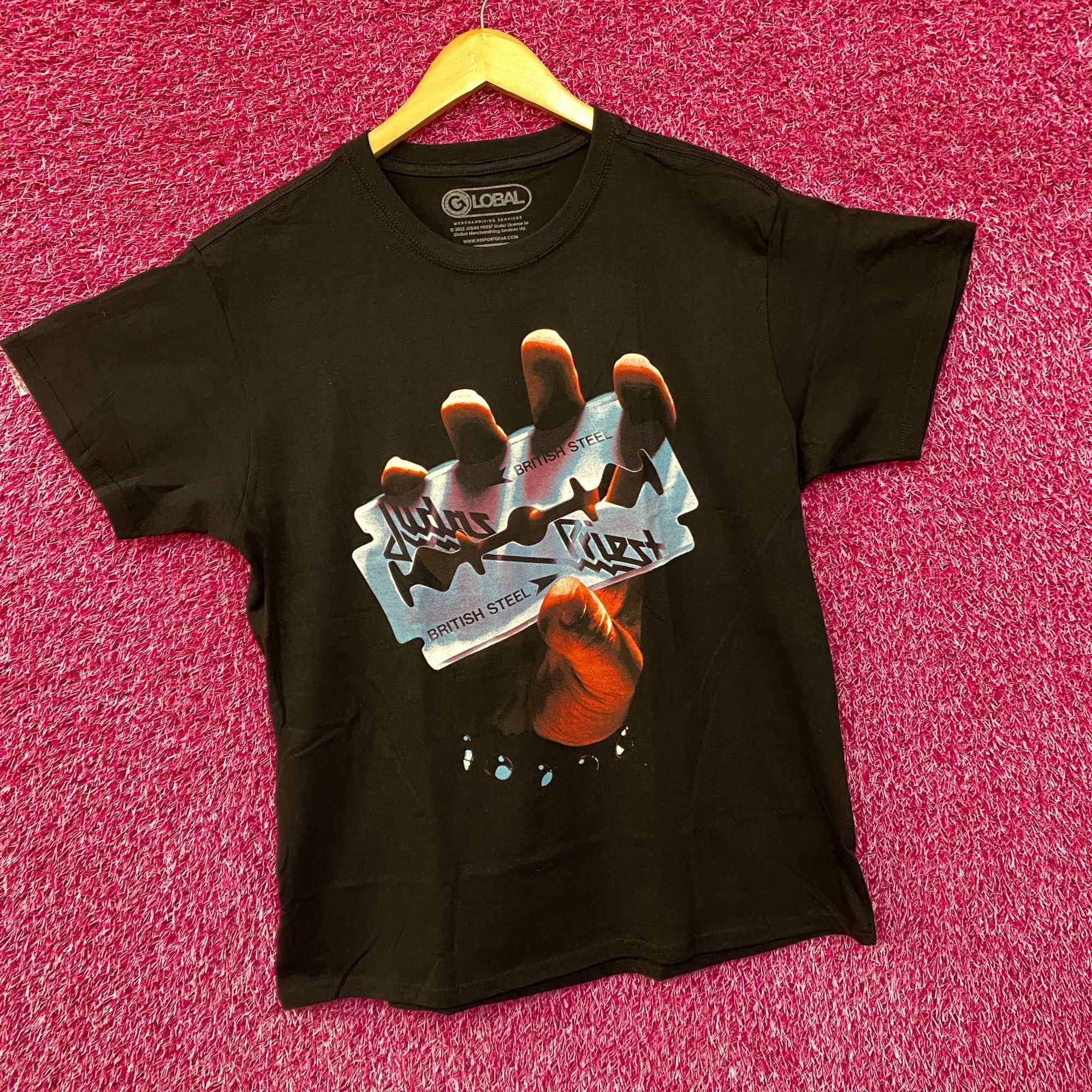 Other Judas Priest British Steel Black T-Shirt XXL Size US XXL / EU 58 / 5 - 3 Thumbnail