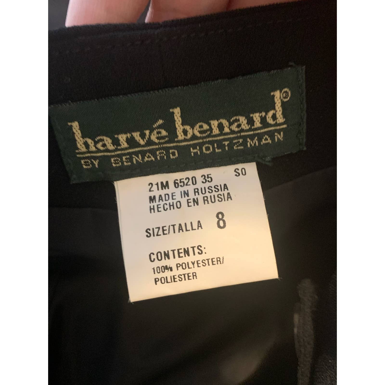 Harve Benard Harve Benard black high waist pleated pants size 8 Size 30" / US 8 / IT 44 - 3 Thumbnail