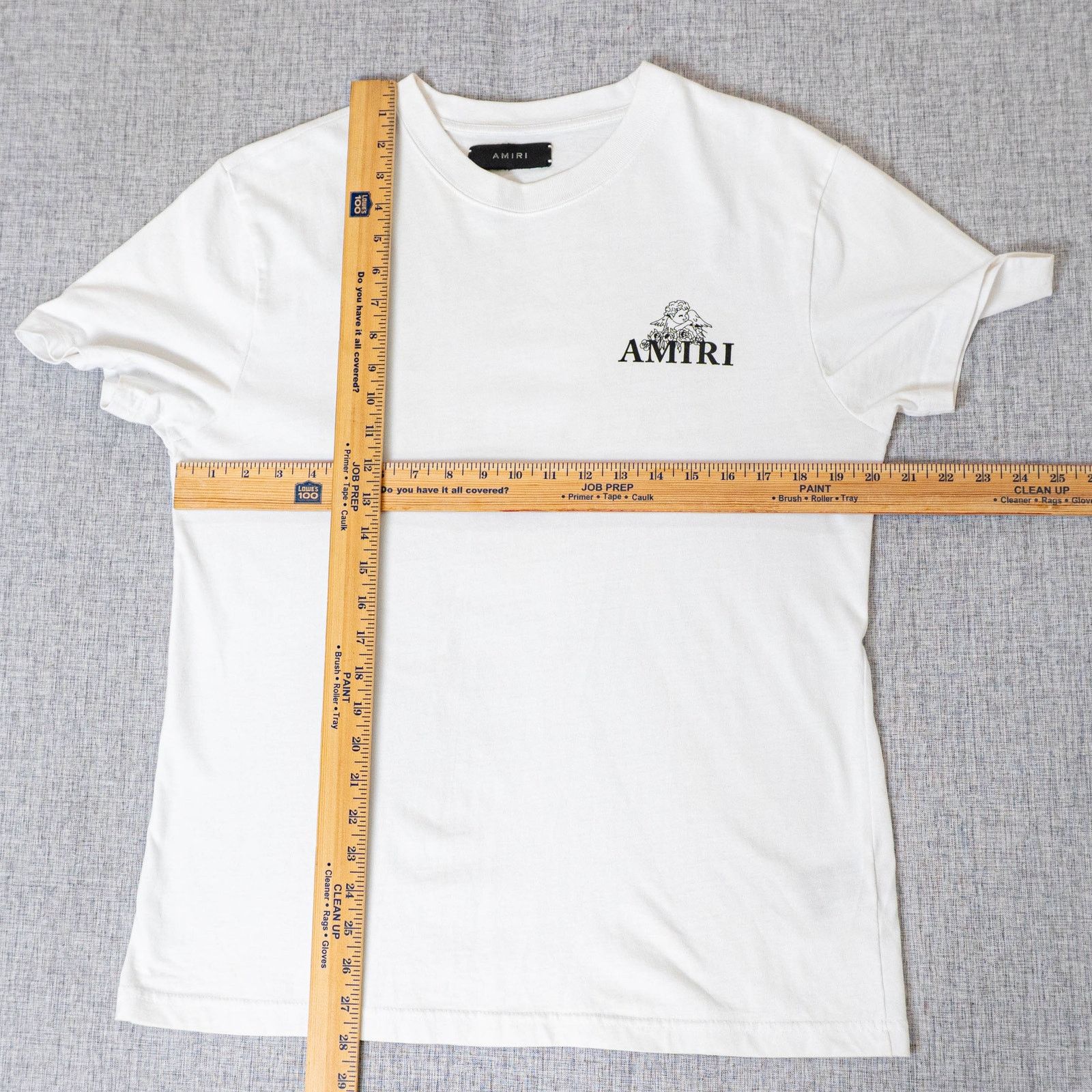 Amiri AMIRI Cherub Angel White T-Shirt tee Back Graphic Size US XL / EU 56 / 4 - 4 Thumbnail