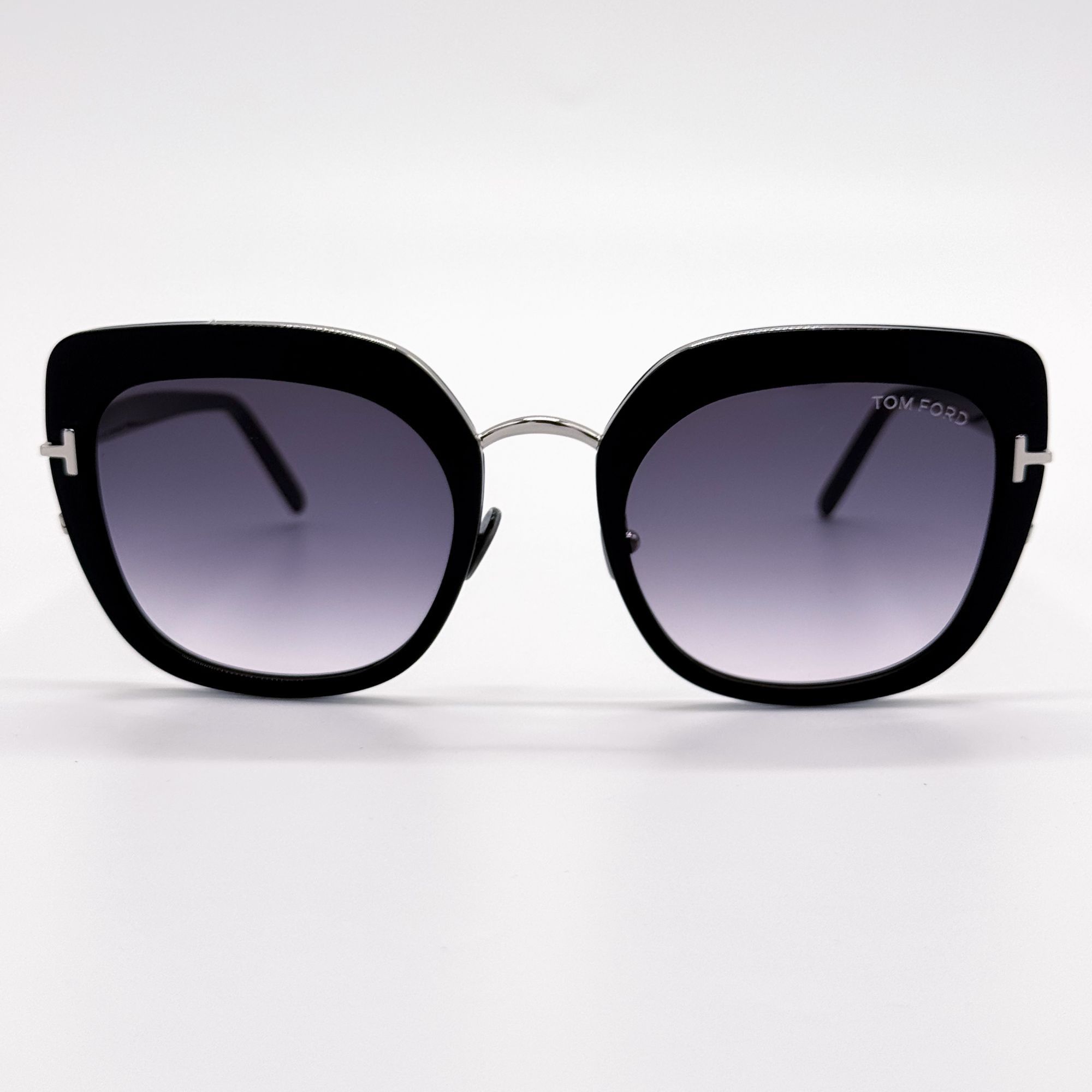 Tom Ford NEW TOM FORD VIRGINIA TF945 05B SUNGLASSES BLACK/GRAY WOMEN Size ONE SIZE - 3 Thumbnail