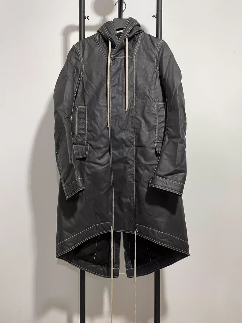 Rick Owens rick owens Fish-tail cotton jacket 2502-Nextarrow Size US XS / EU 42 / 0 - 1 Thumbnail