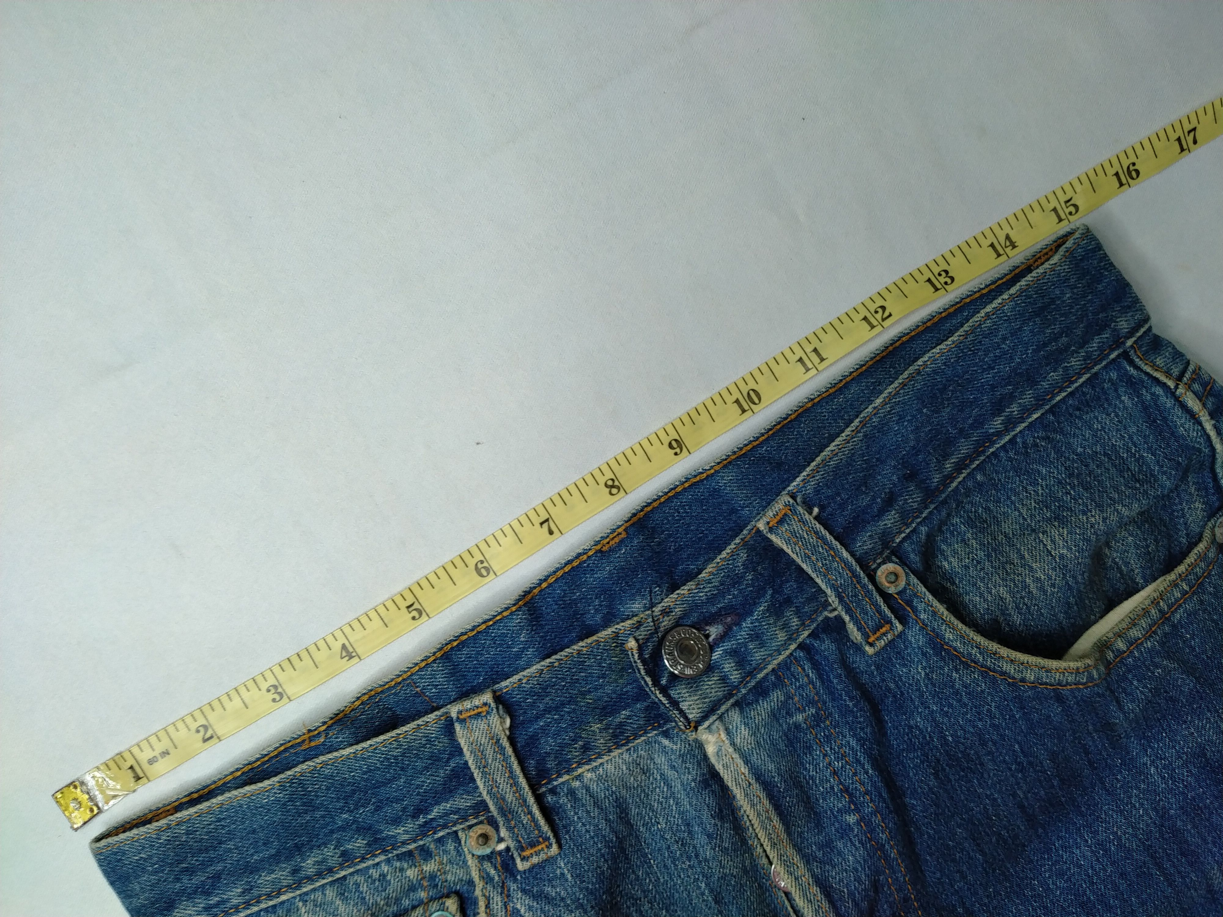 Levi's 90s Blue Wash Vintage Levi's 501 USA Denim 30x28.5 -JN815 Size US 30 / EU 46 - 5 Thumbnail