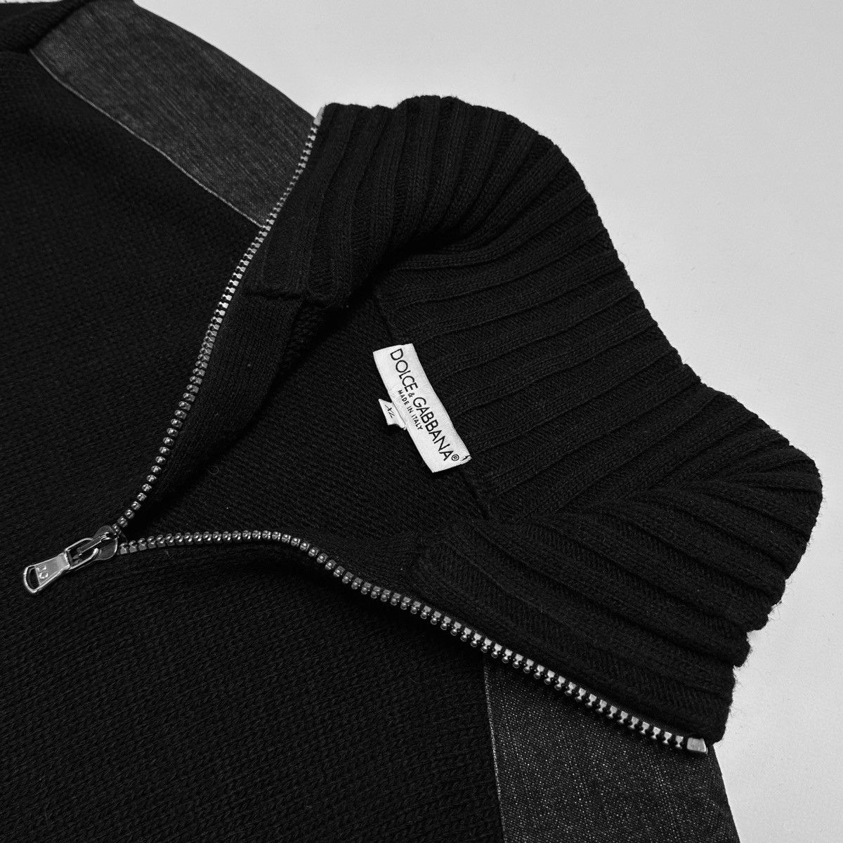 Dolce & Gabbana dolce & gabbana DG HEAVY Knit Zip Sweater Size US XL / EU 56 / 4 - 8 Thumbnail
