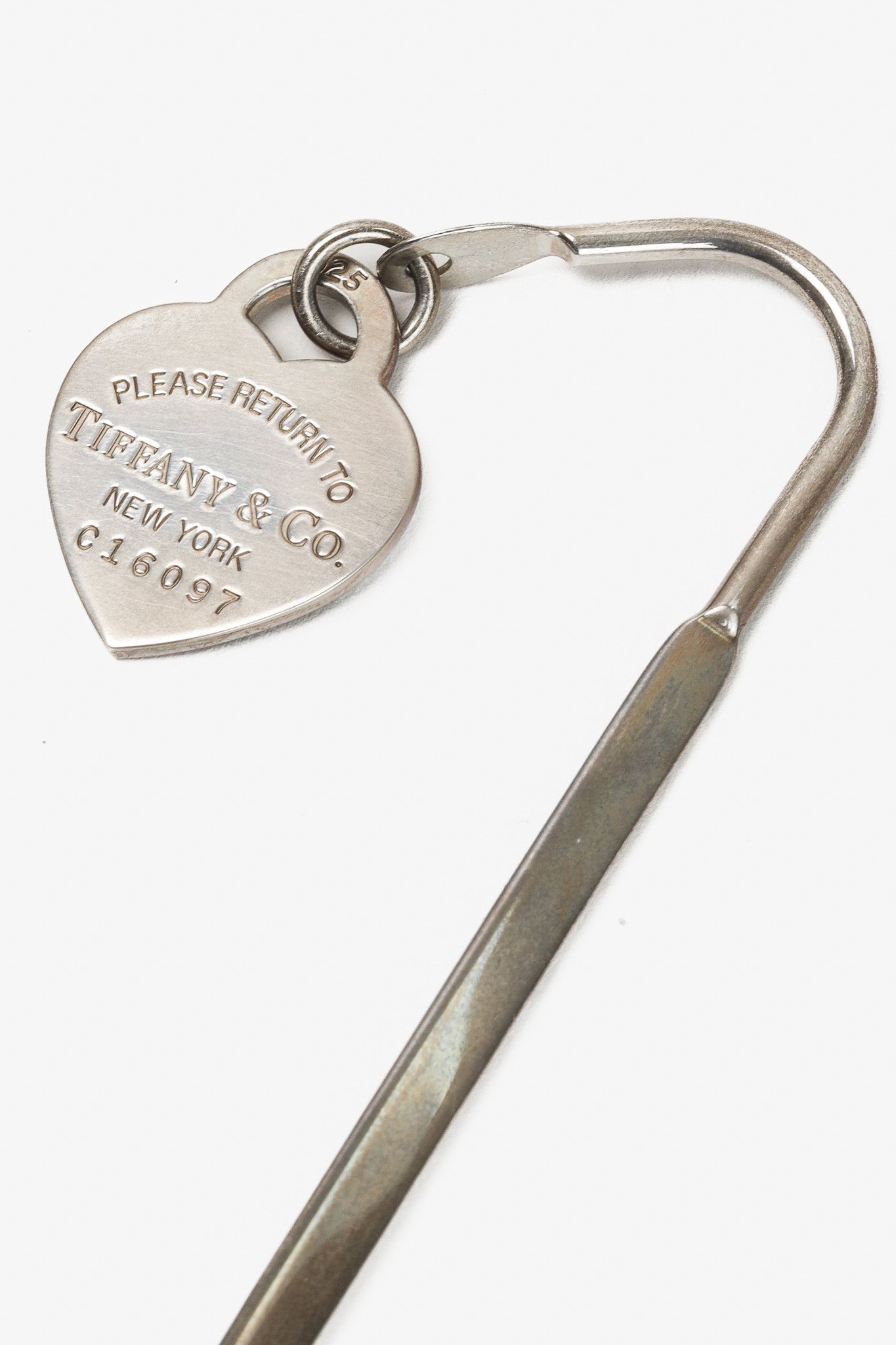 Tiffany & Co. Tiffany & Co. Sterling Silver Heart Charm Bookmark Size ONE SIZE - 2 Thumbnail