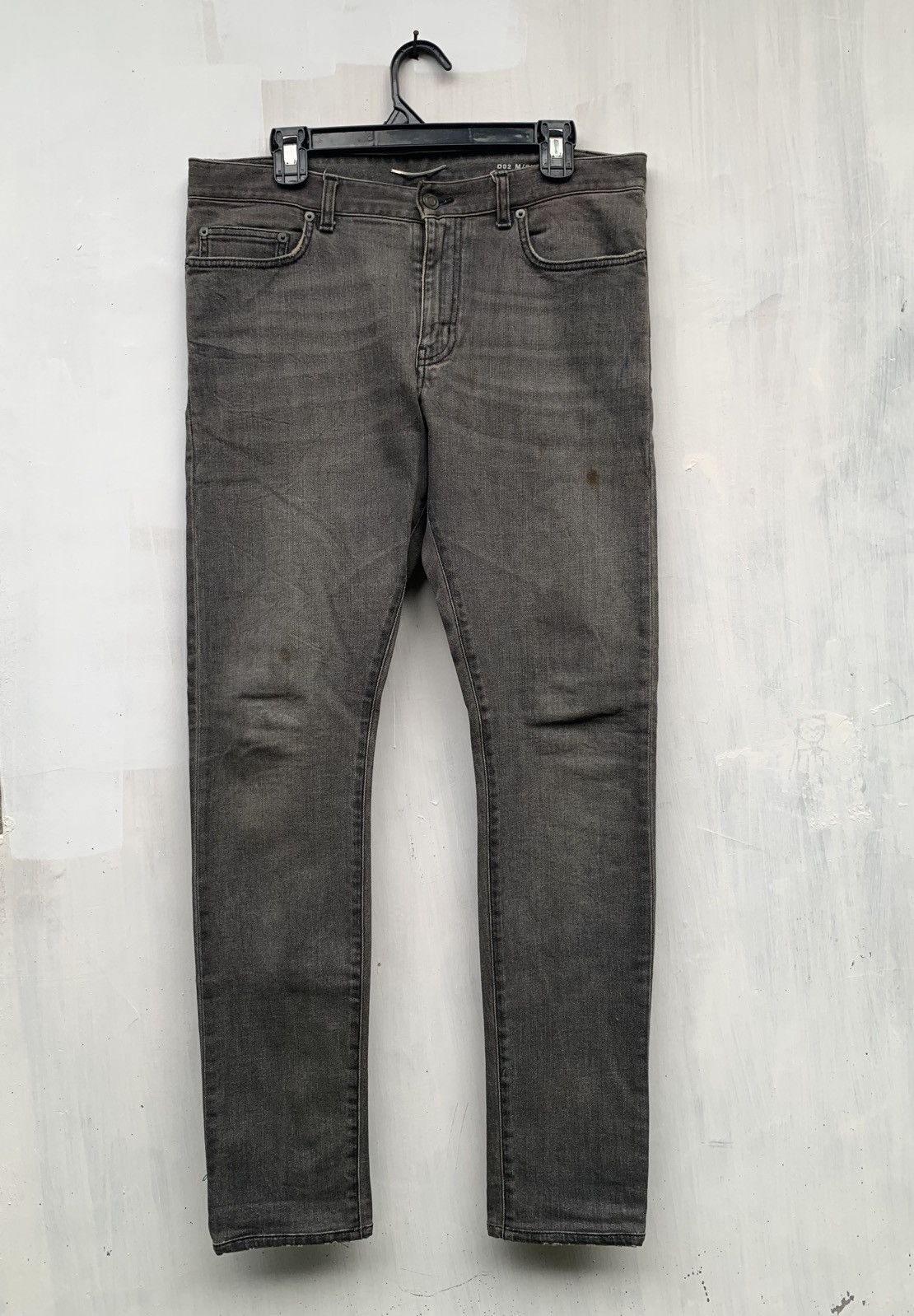 Saint Laurent Paris Saint laurent paris slim stretch denim pants Size US 33 - 1 Thumbnail