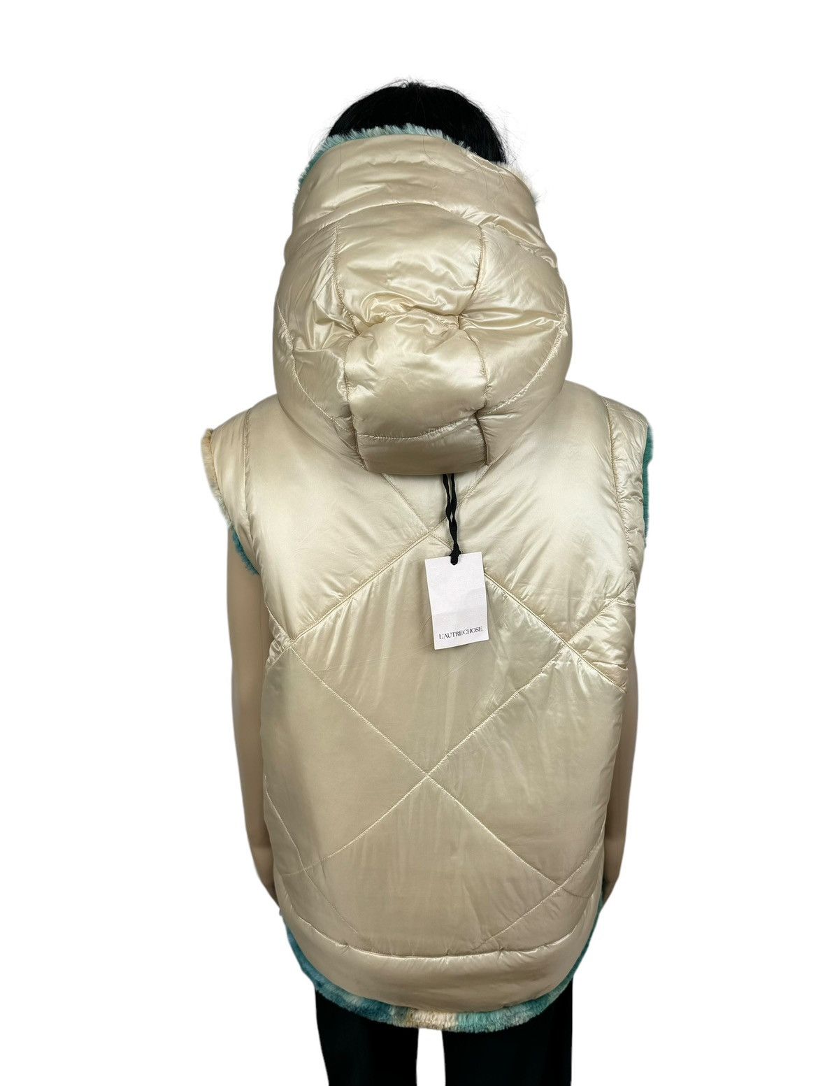 Other Duno Faux Fur Reversible Warm Gilet Vest size IT 42 Size M / US 6-8 / IT 42-44 - 15 Thumbnail
