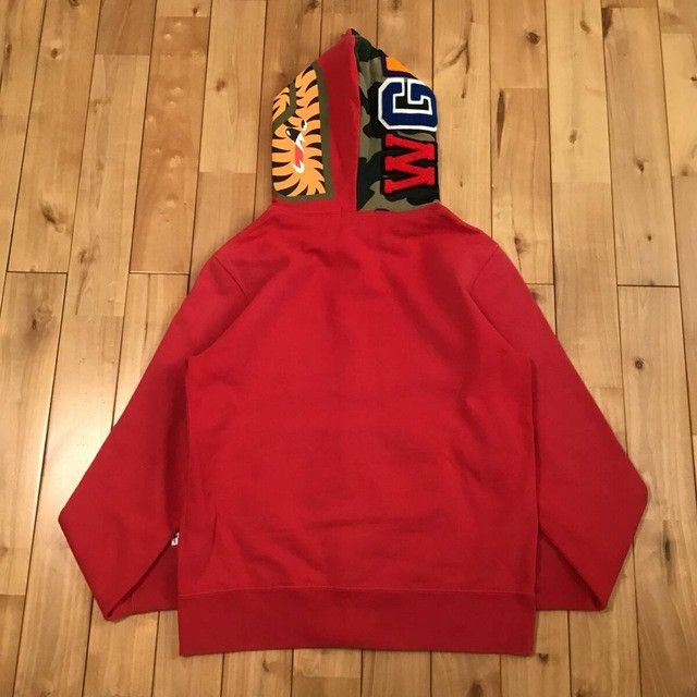 Bape × Nigo BAPE woodland camo Shark full zip hoodie a bathing ape NIGO Size US M / EU 48-50 / 2 - 2 Thumbnail