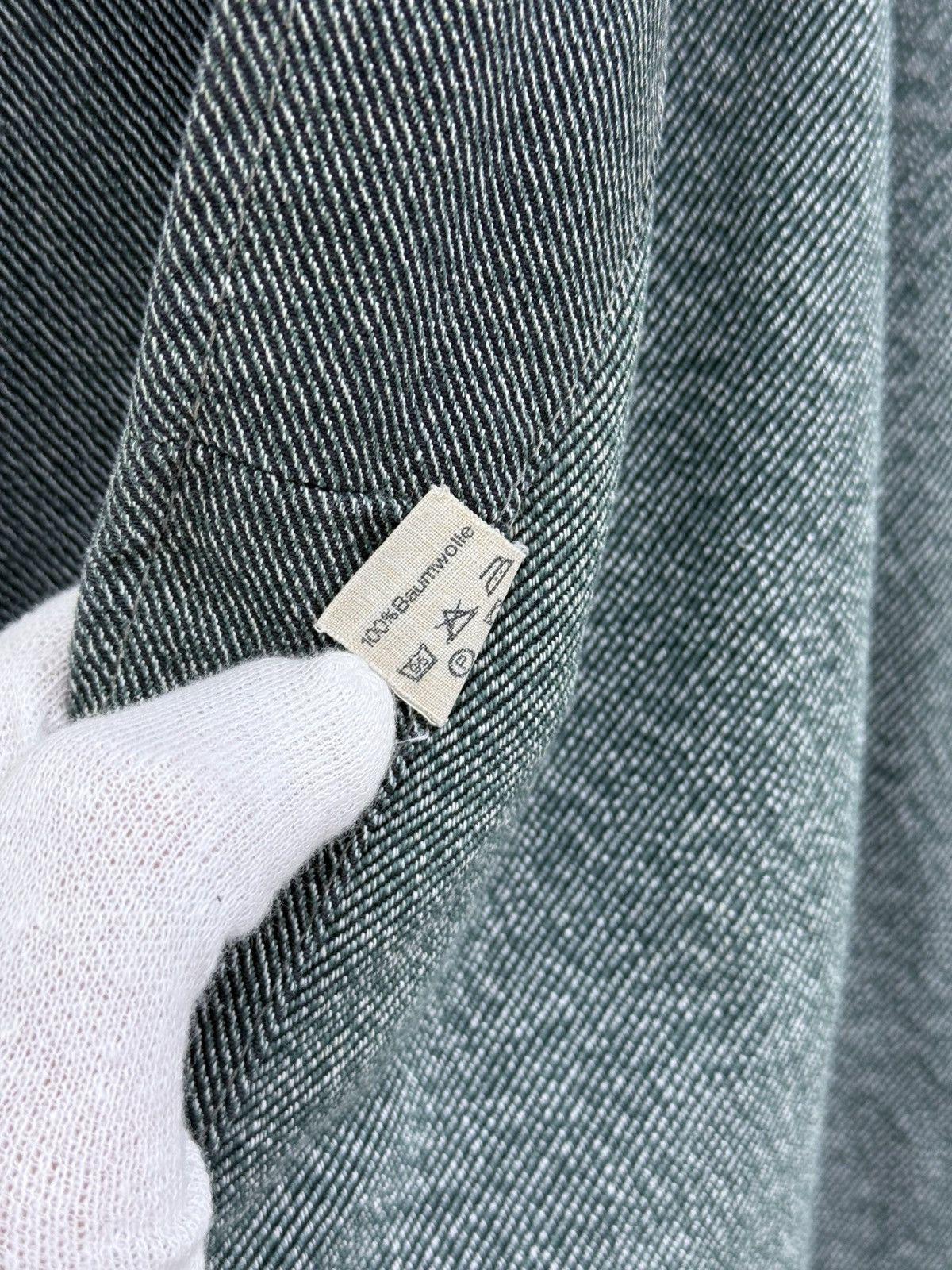 Le Laboureur Vintage 70s Swiss Distressed Chore Work Jacket Size US M / EU 48-50 / 2 - 13 Thumbnail