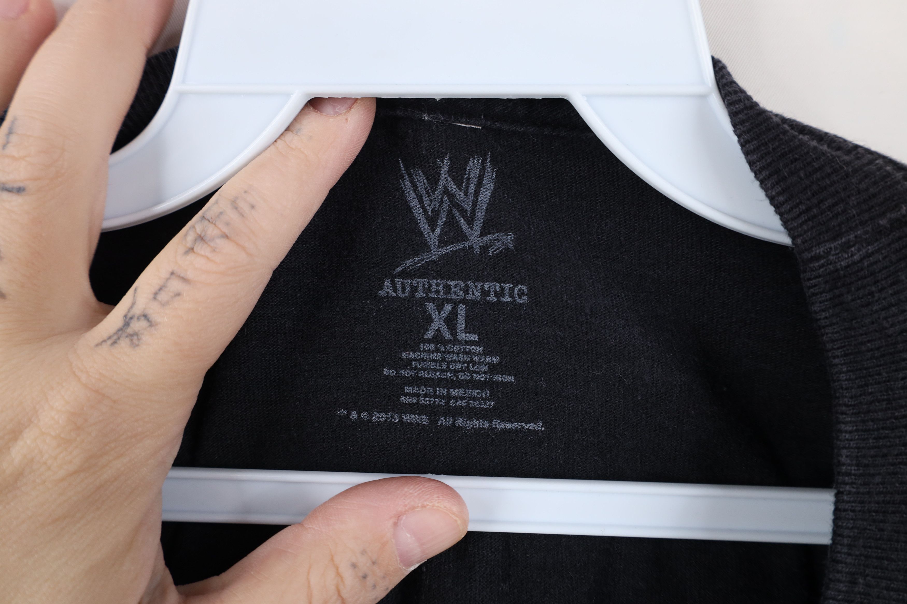 Vintage Vintage Y2K WWE Roman Reigns Wrestling Short Sleeve T-Shirt Size US XL / EU 56 / 4 - 10 Thumbnail